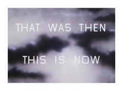 ed ruscha that was then this is now That Was Then This Is Now
