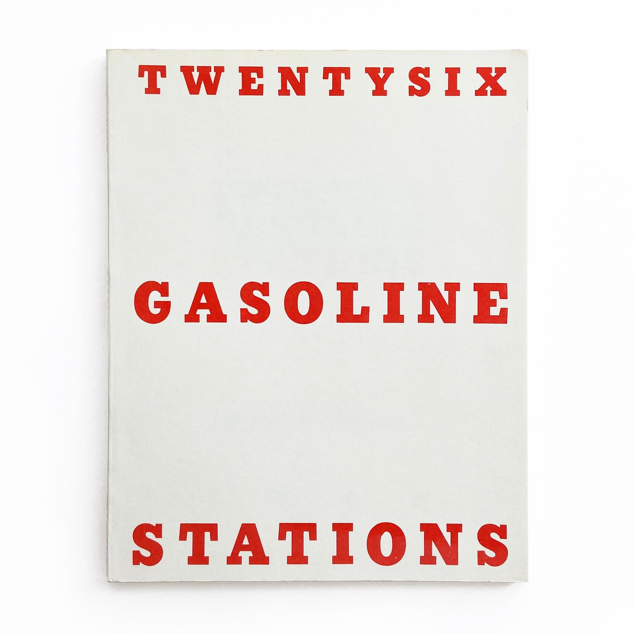 Ed Ruscha Figurative Print -  Twentysix Gasoline Stations, Pop Art, Conceptual Art, 20th Century