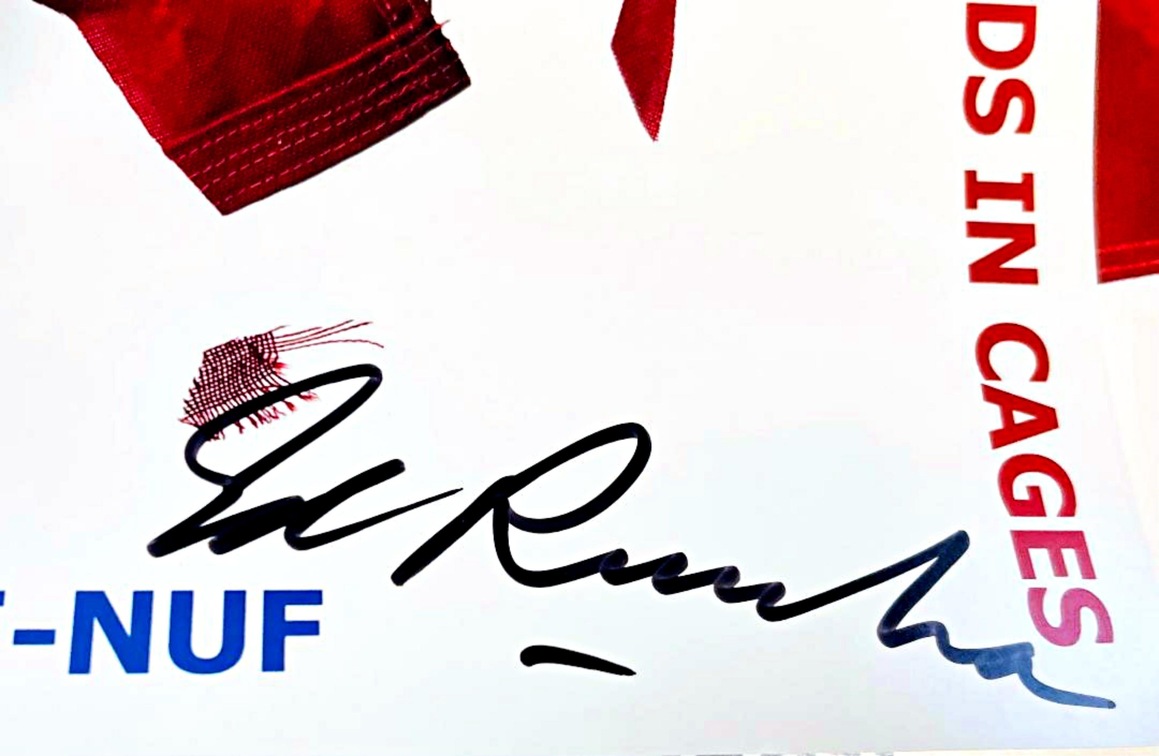 WÄHLEN! Berühmter politischer Anti Trump-Druck, (Handsigniert mit Marker von Ed Ruscha) im Angebot 1