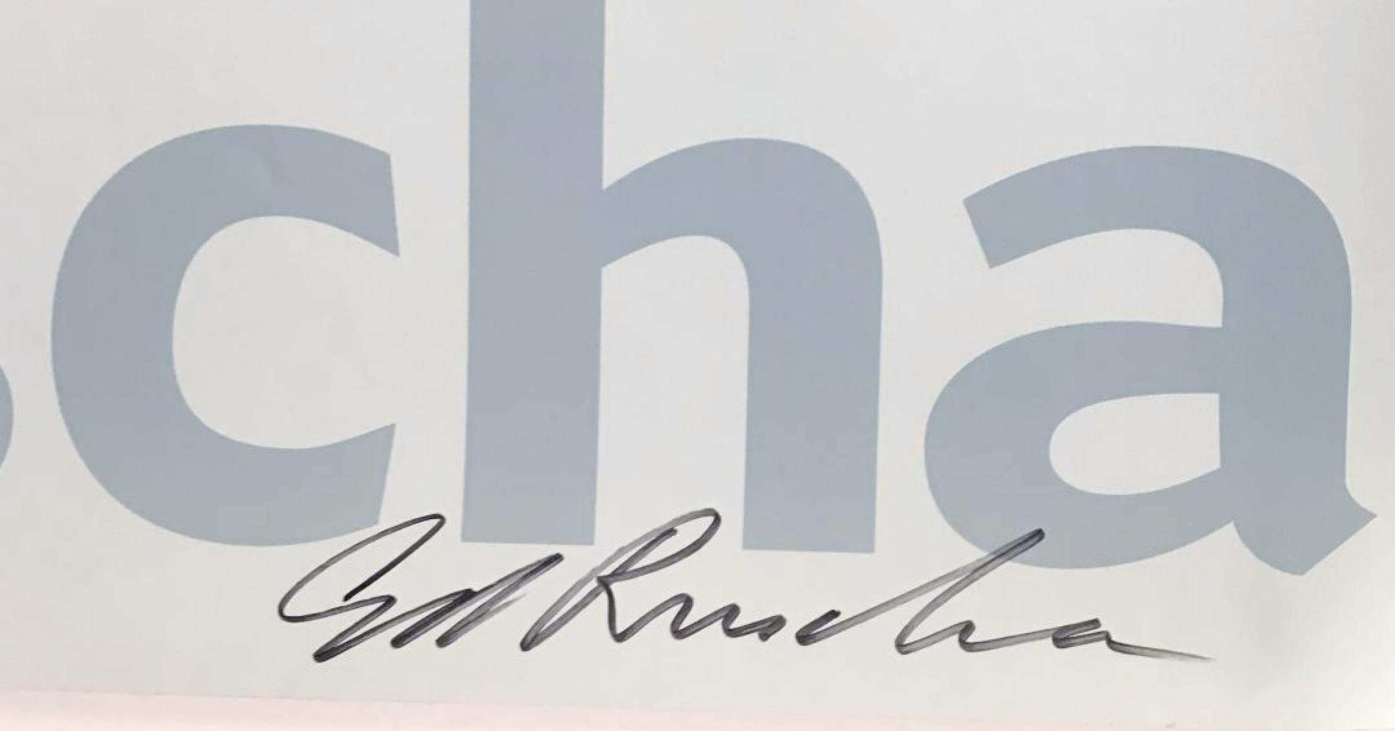 Wandskulpturen (Handsigniert von Ed Ruscha) 1