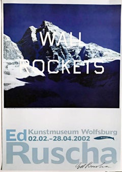 Wandskulpturen (Handsigniert von Ed Ruscha)