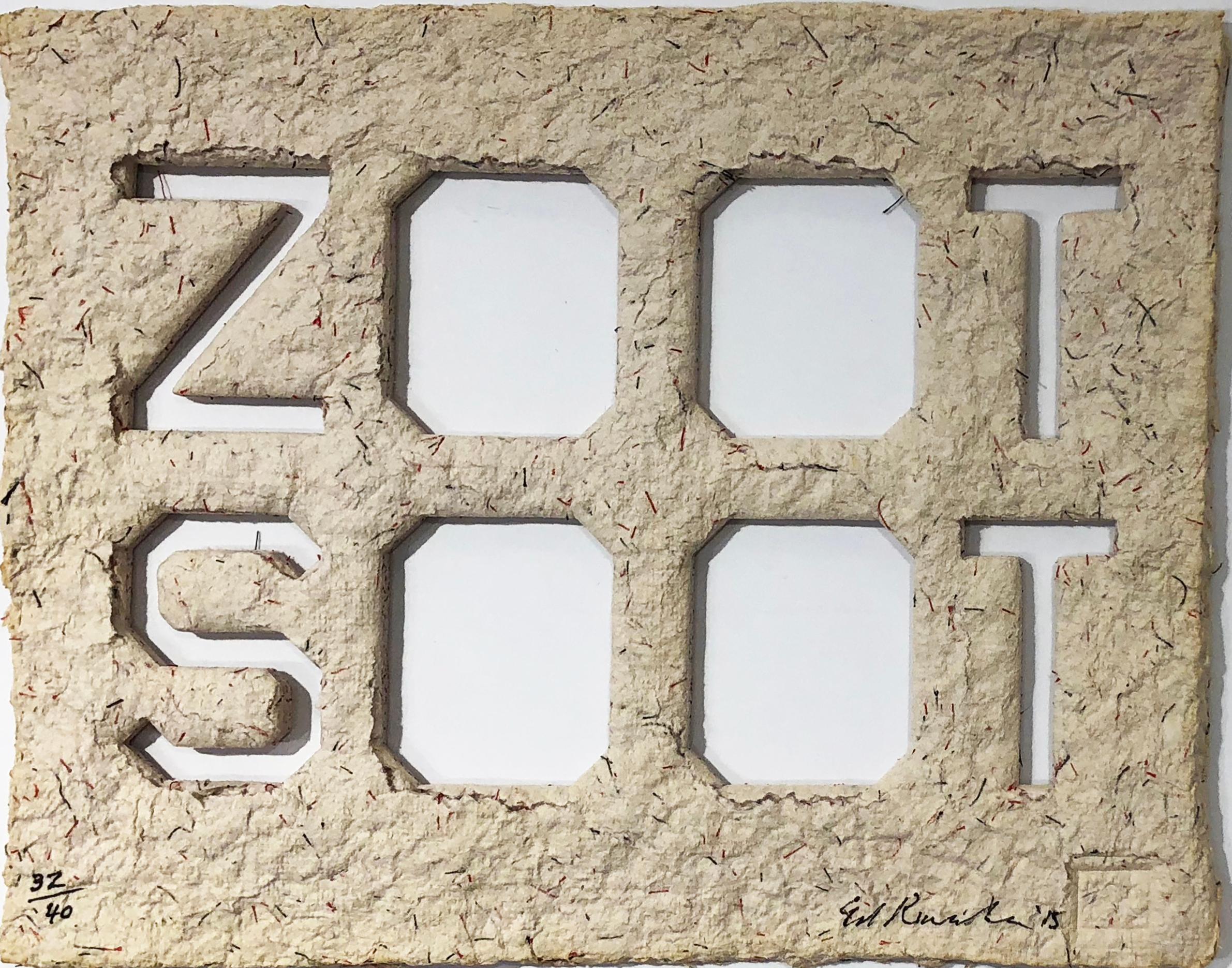 Zoot Soot - Print by Ed Ruscha