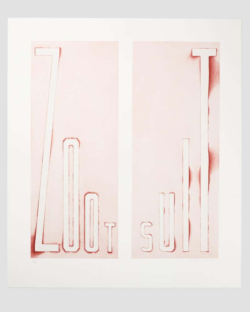 Ed Ruscha - Jumping Fish For Sale at 1stDibs