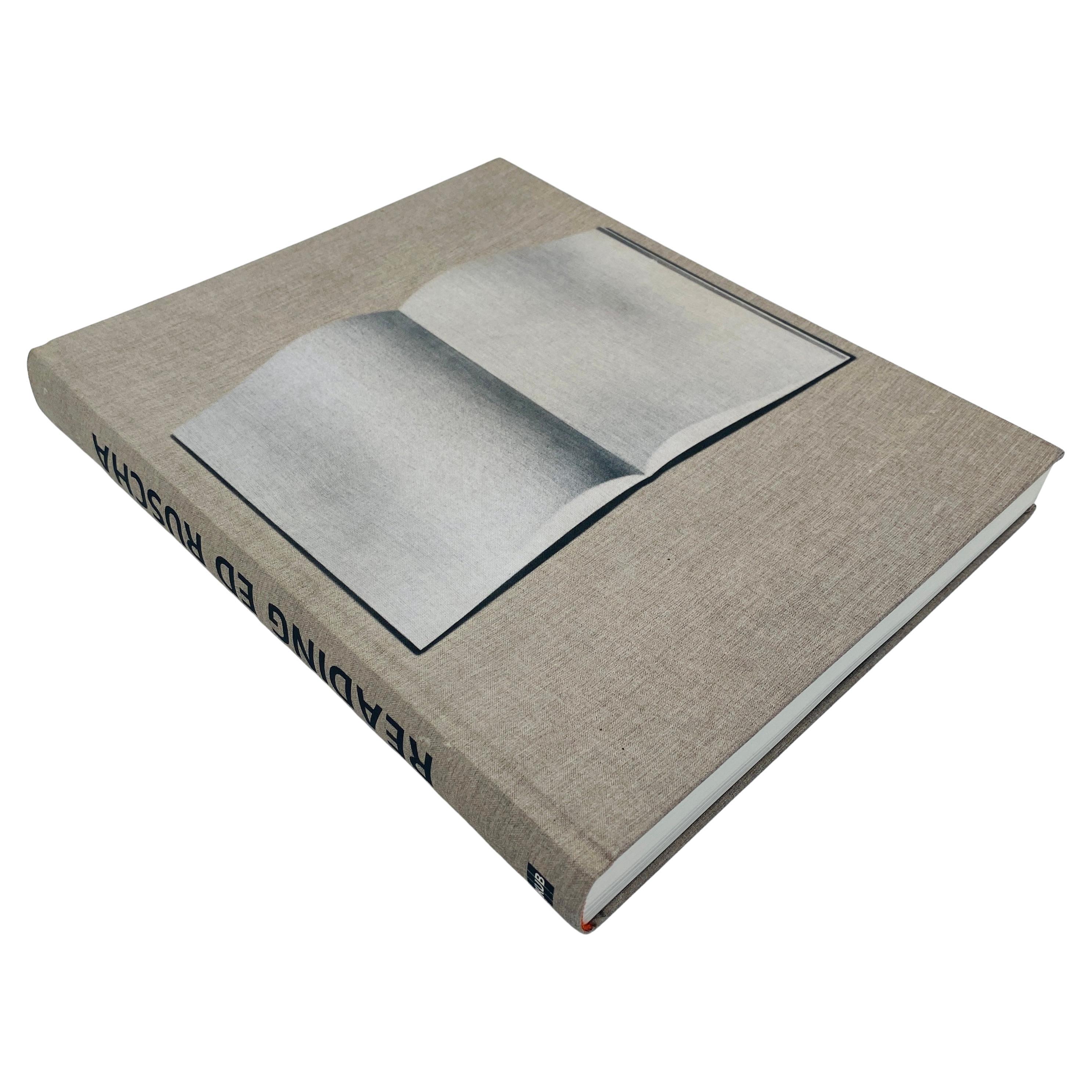Ed Ruscha: Reading Ed Ruscha Book 2013 First Edition Hardcover SIGNED