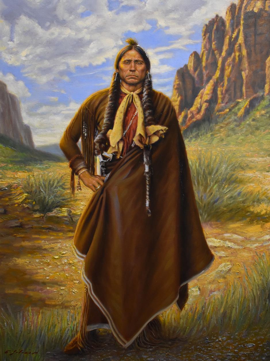 E. Salazar
Texas-Künstler
Bildgröße: 40 x 30
Rahmengröße: 47 x 37
Medium: Öl auf Leinwand
