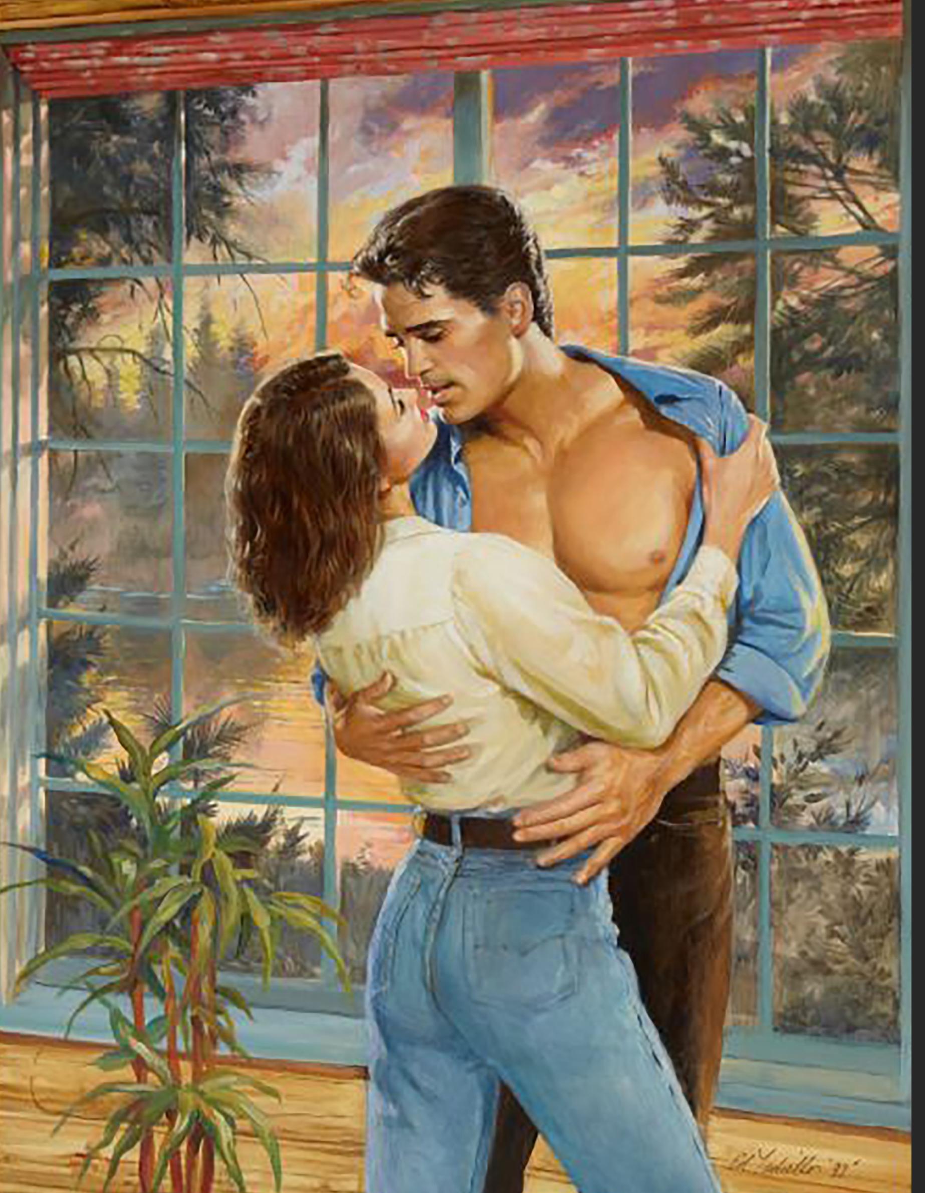 Interior Painting Ed Tadiello - Waiting for a Hero (attendre un héros)