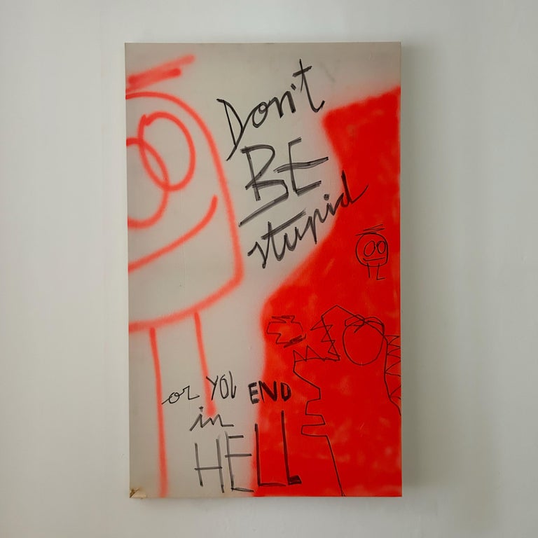 Ed Warner - Dont be stupid For Sale at 1stDibs