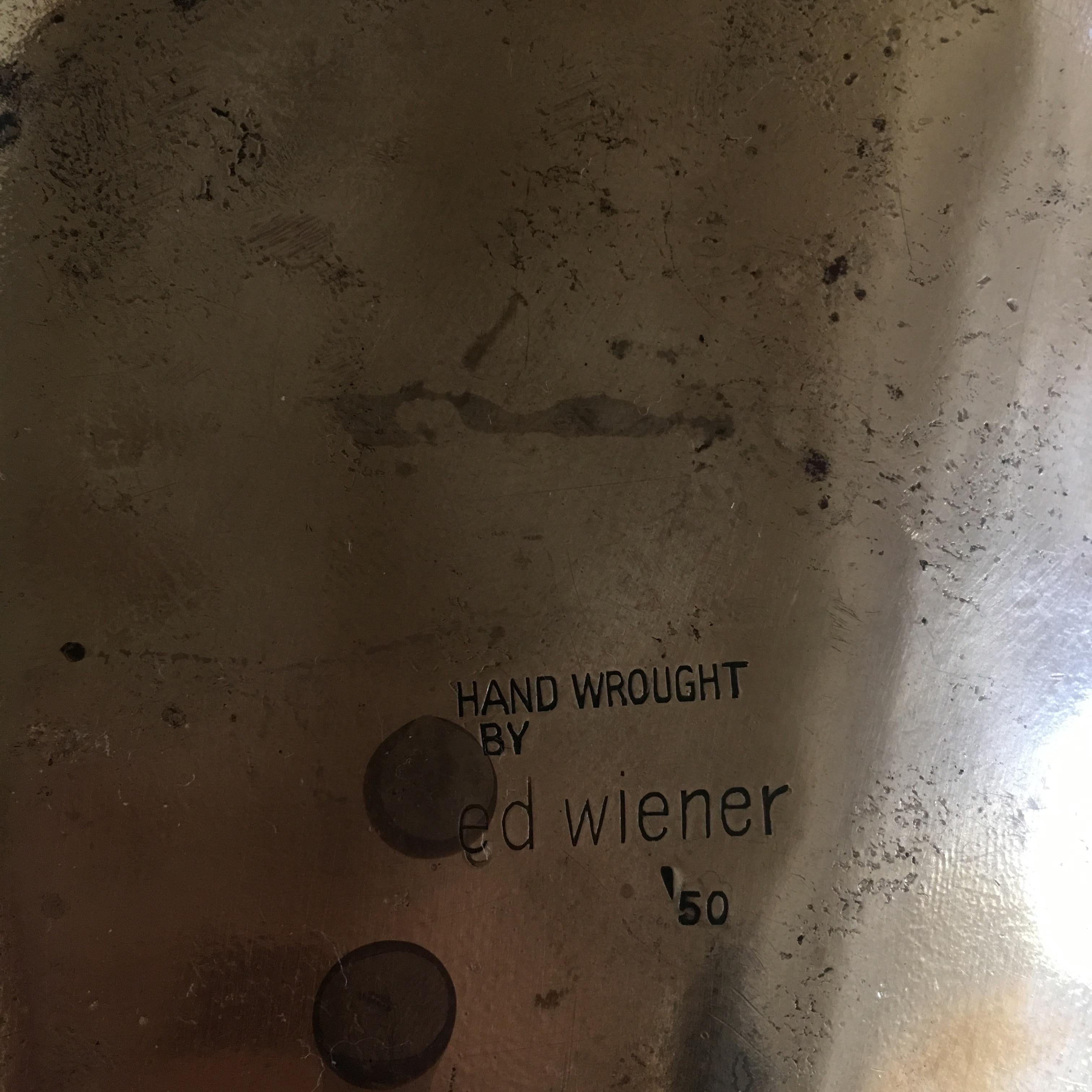 Ed Wiener Copper Tray, 1950 2