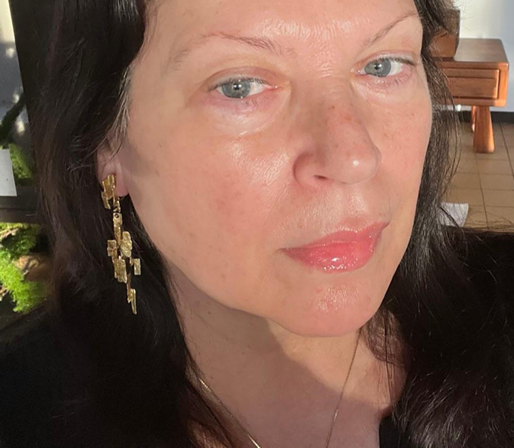 Women's Ed Wiener Gold American Abstract Modernist Earrings