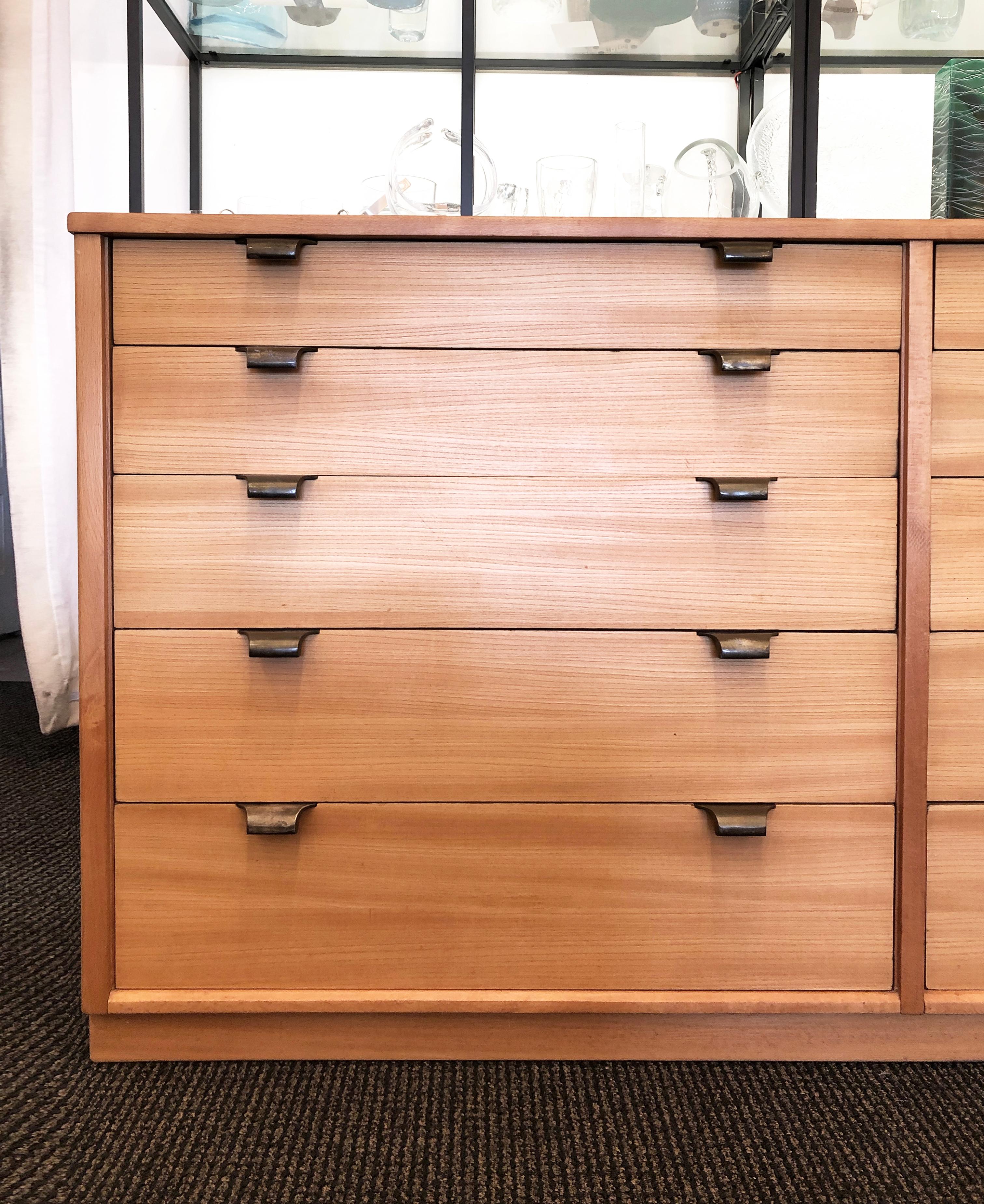 Brass Ed Wormley Dresser or Credenza for Drexel Precedent