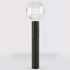 ED030 Schwarz Wood und Schwarz Tischlampe