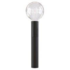 ED030 Black Wood and Black Table Lamp
