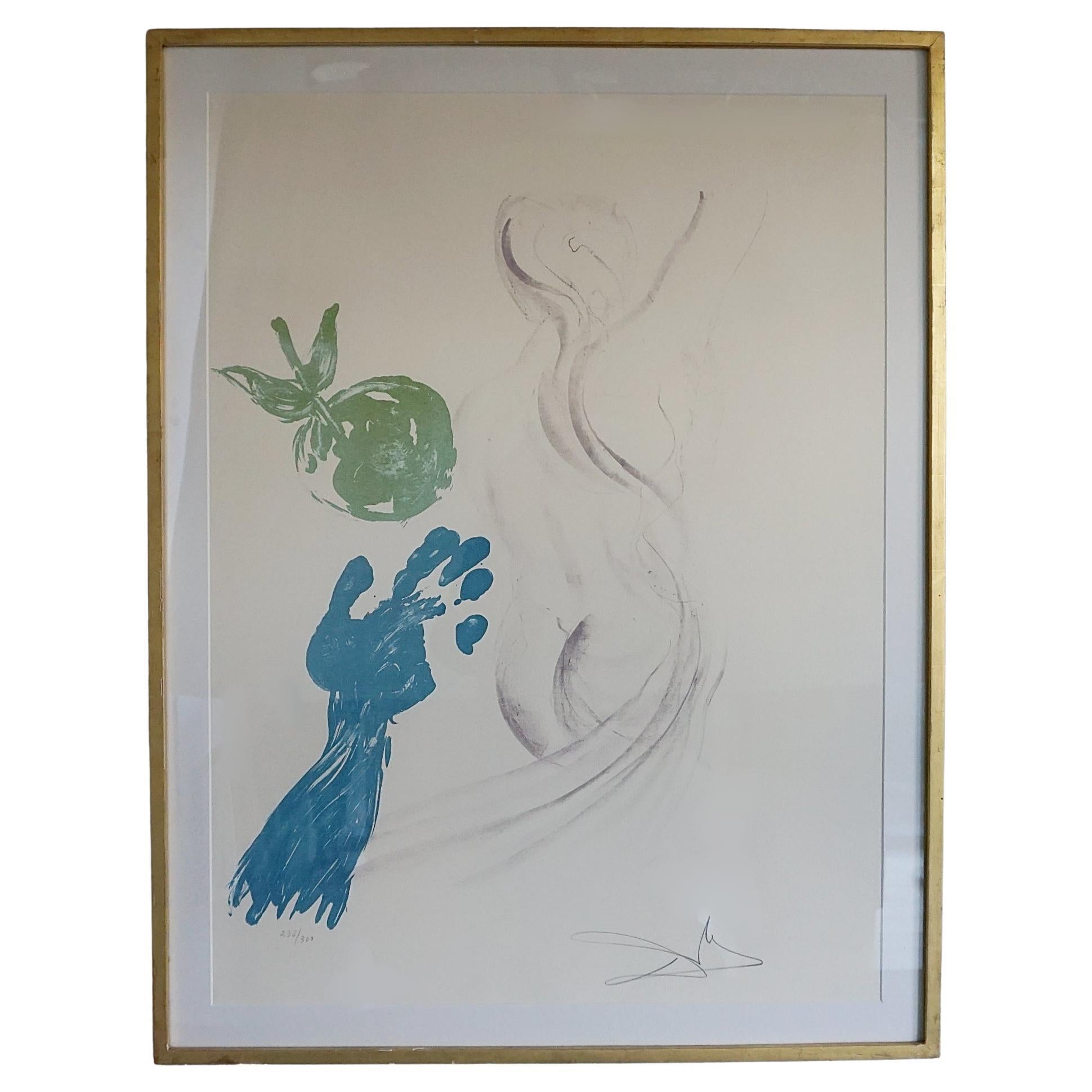 'Edades de la vida - Maturità', stampa firmata da Salvador Dalí