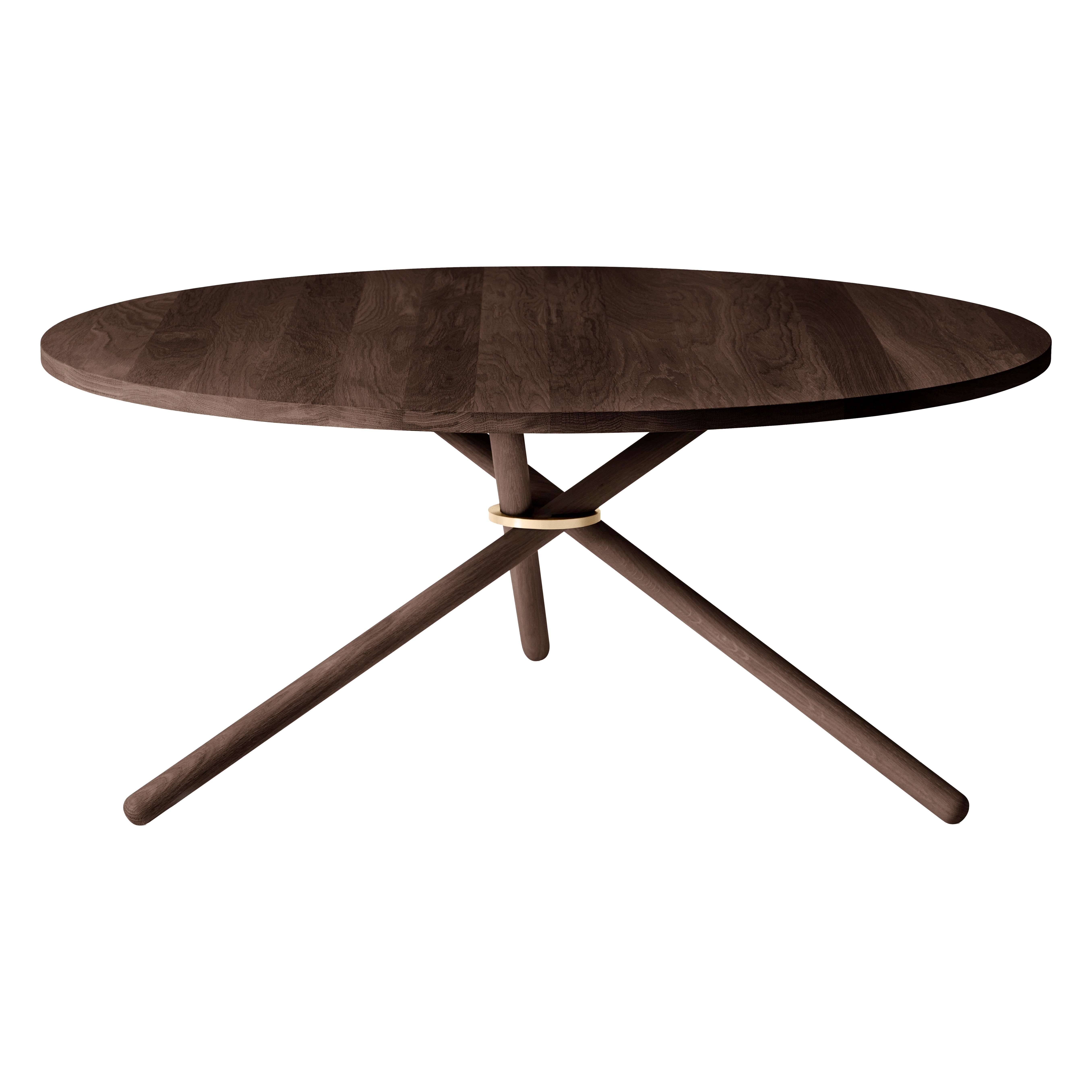 Edda Dark Oak Coffee Table by Eberhart Furniture
