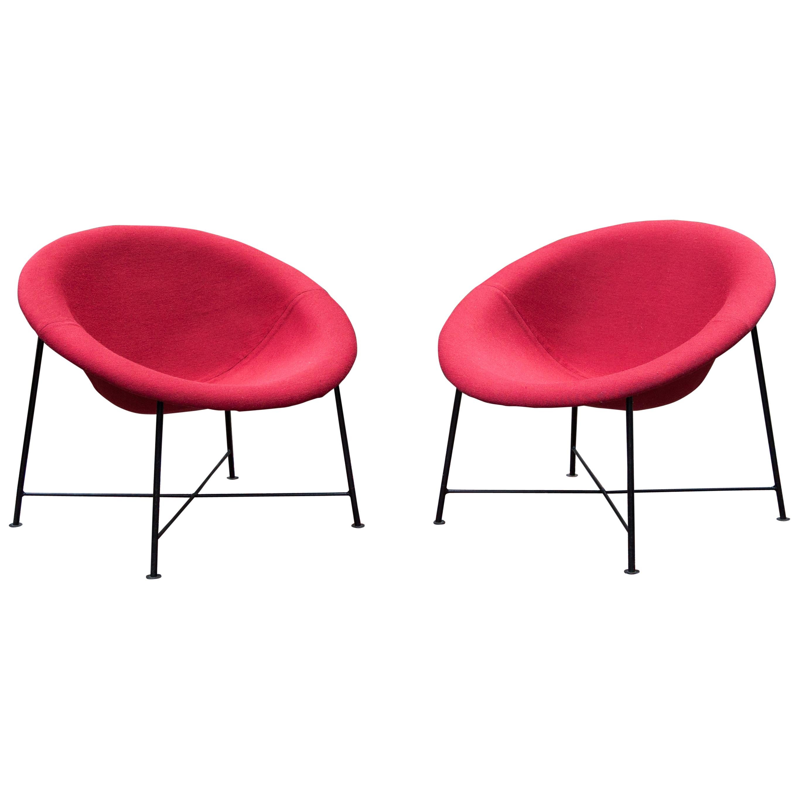 Hans Kaufeld Lounge Chairs