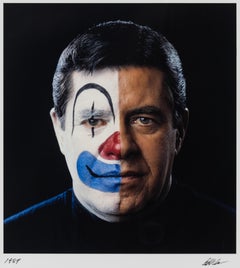 Retro Jerry Lewis Clown Face Cover of “Parade Magazine”