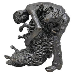 Eddie Hackman The Shearer Bronze Figure Limited Edition 1986 Australian Outback