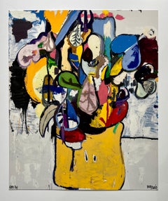Scaffold - UV Pigment Print on Somerset Paper, Signed Edition