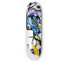 Signed limited edition skateboard deck