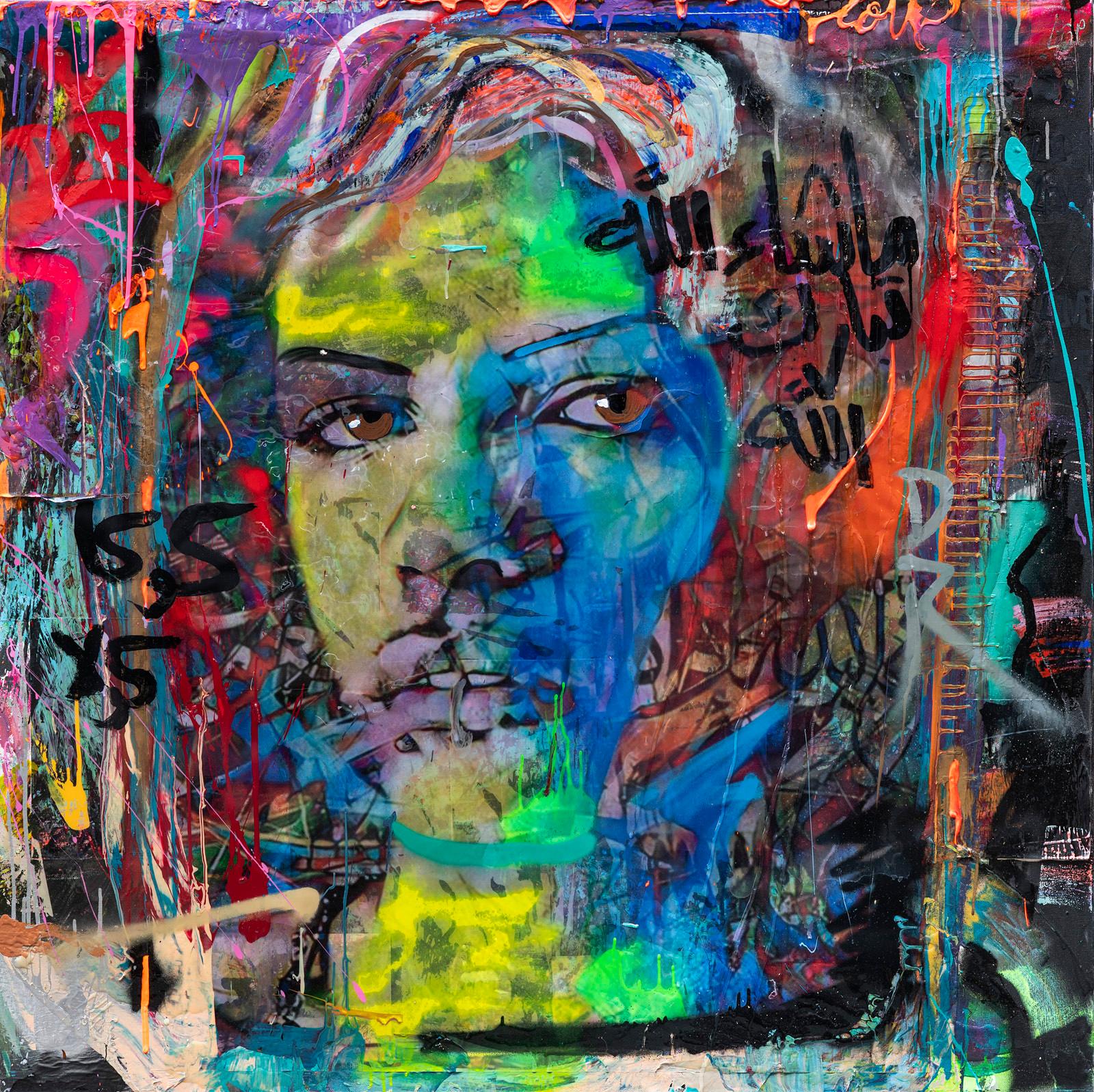 Omahyra, benedici la tua casa - Mixed Media Art di Eddy Bogaert
