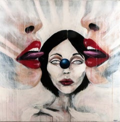 Sleeping With Your Boyfriend's Best Friend - original figurative painting
