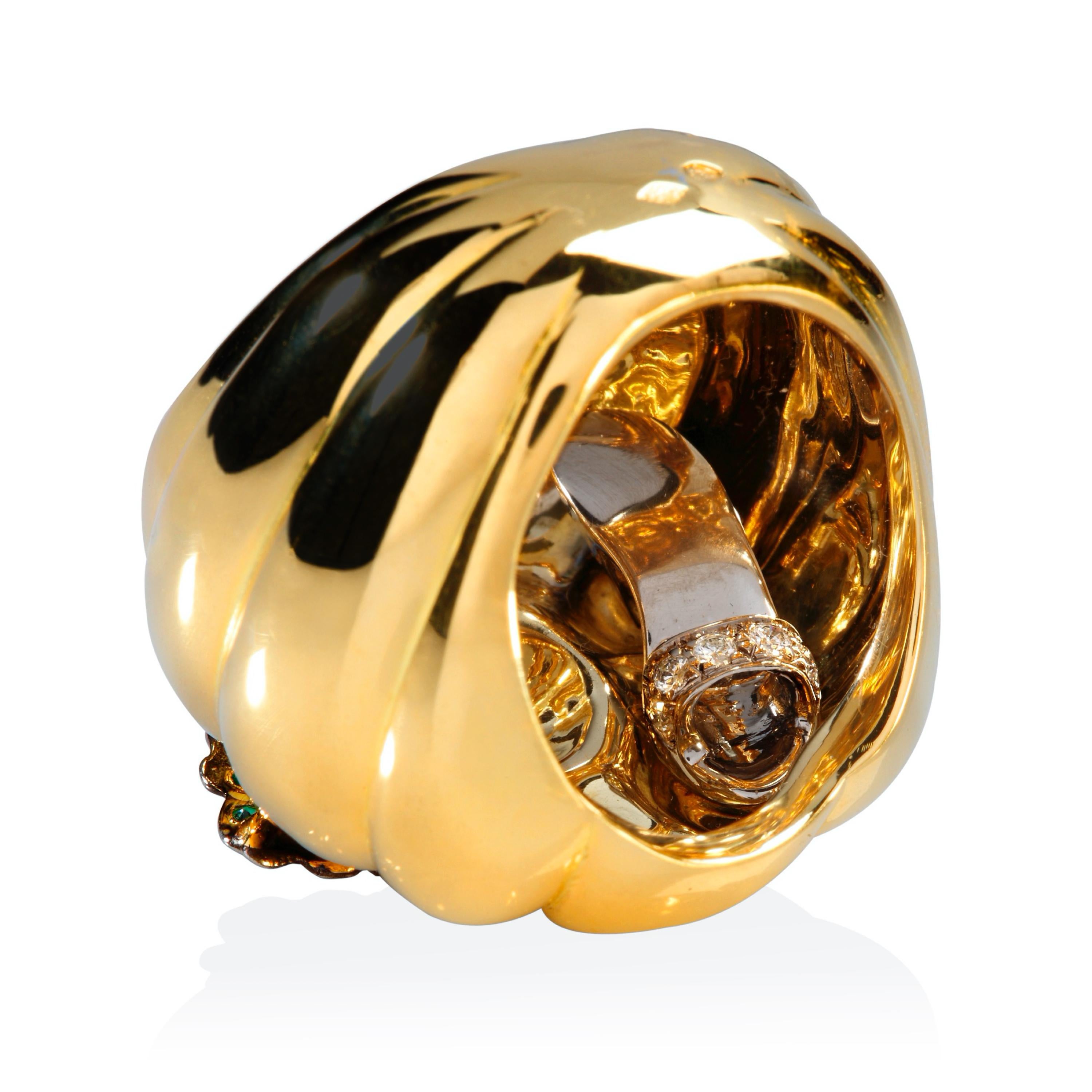 pumpkin engagement ring
