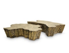 Eden Big Patina Center Table - Hand-Crafted Melted Patina - Boca do Lobo