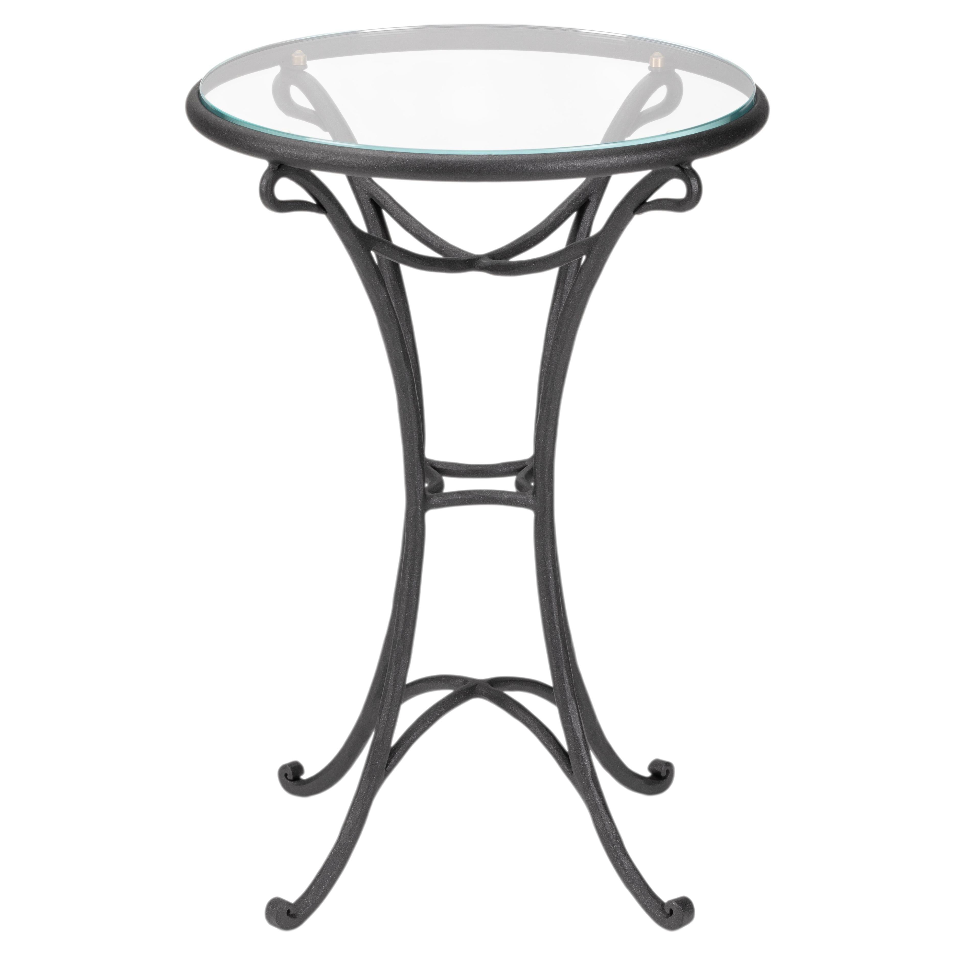 Eden Cannes iron outdoor side table