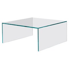 Eden Glass Coffee Table, Designed by M.U, Made in Italy