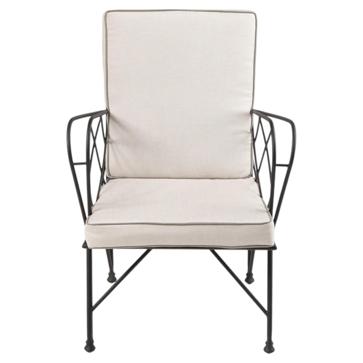 Sillón de exterior de hierro Eden en venta