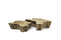 Moder Classic Eden Center Table Big in Patina by Boca do Lobo