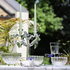 Portacandele medio in vetro Eden di Casarialto