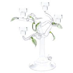 Eden Medium Glass Candleholder by Casarialto