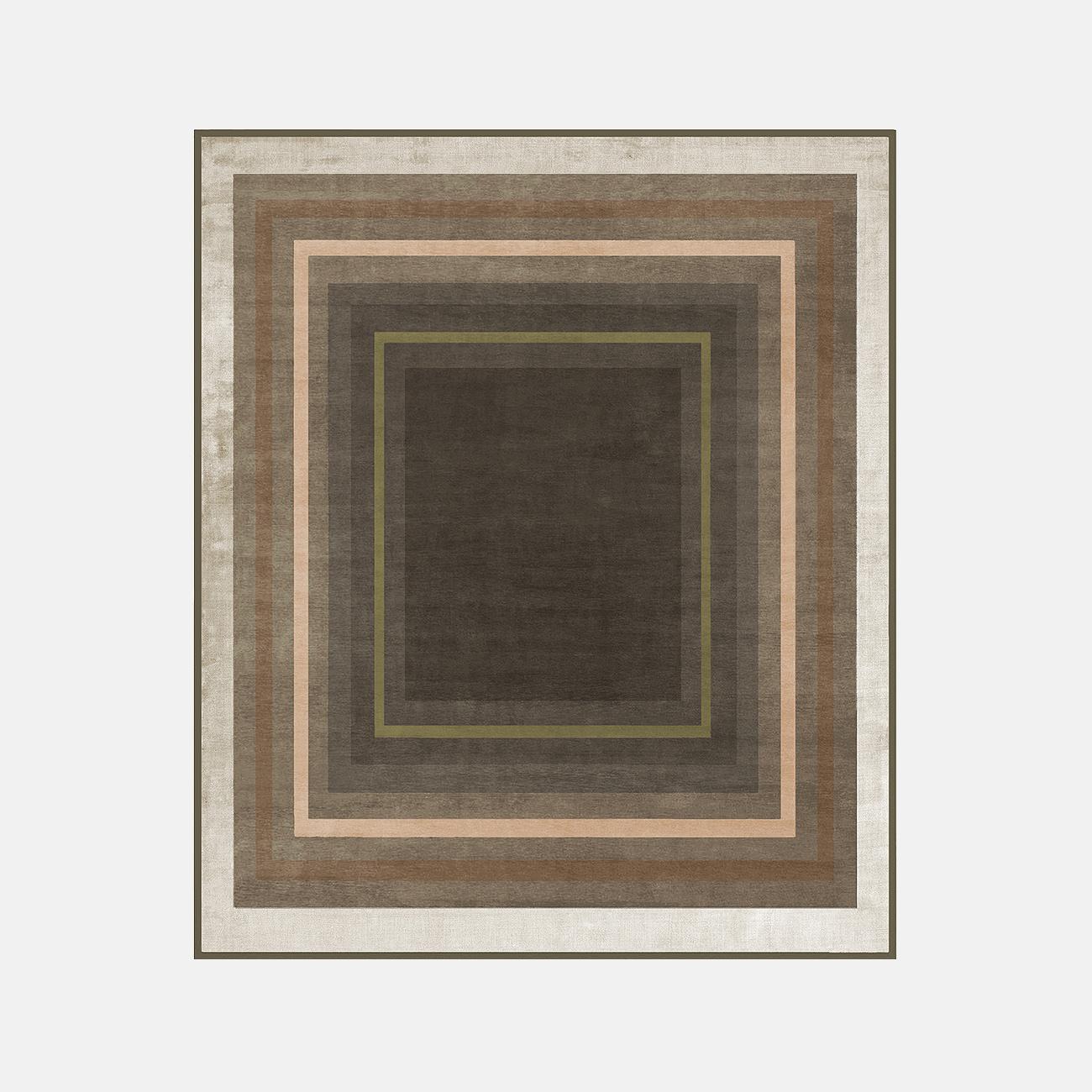 Eden Park Station Golden Hour Rug by Atelier Bowy C.D. In New Condition For Sale In Geneve, CH
