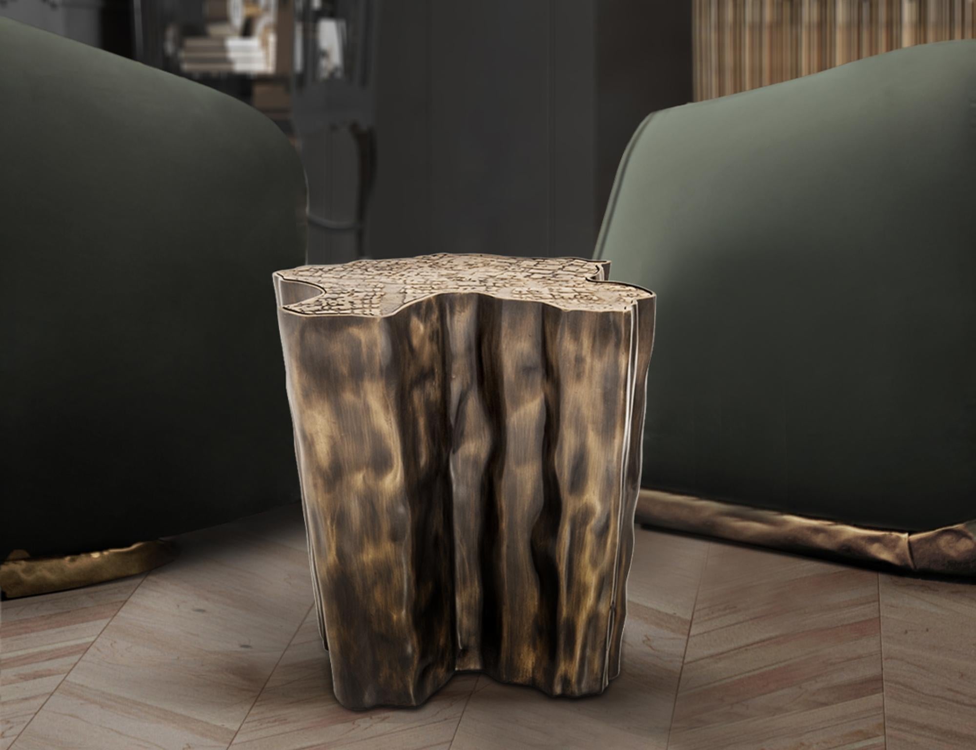 Mesa auxiliar Eden Patina - Patina fundida artesanal - Boca Do Lobo en Nuevo estado para la venta en Rio Tinto, PT