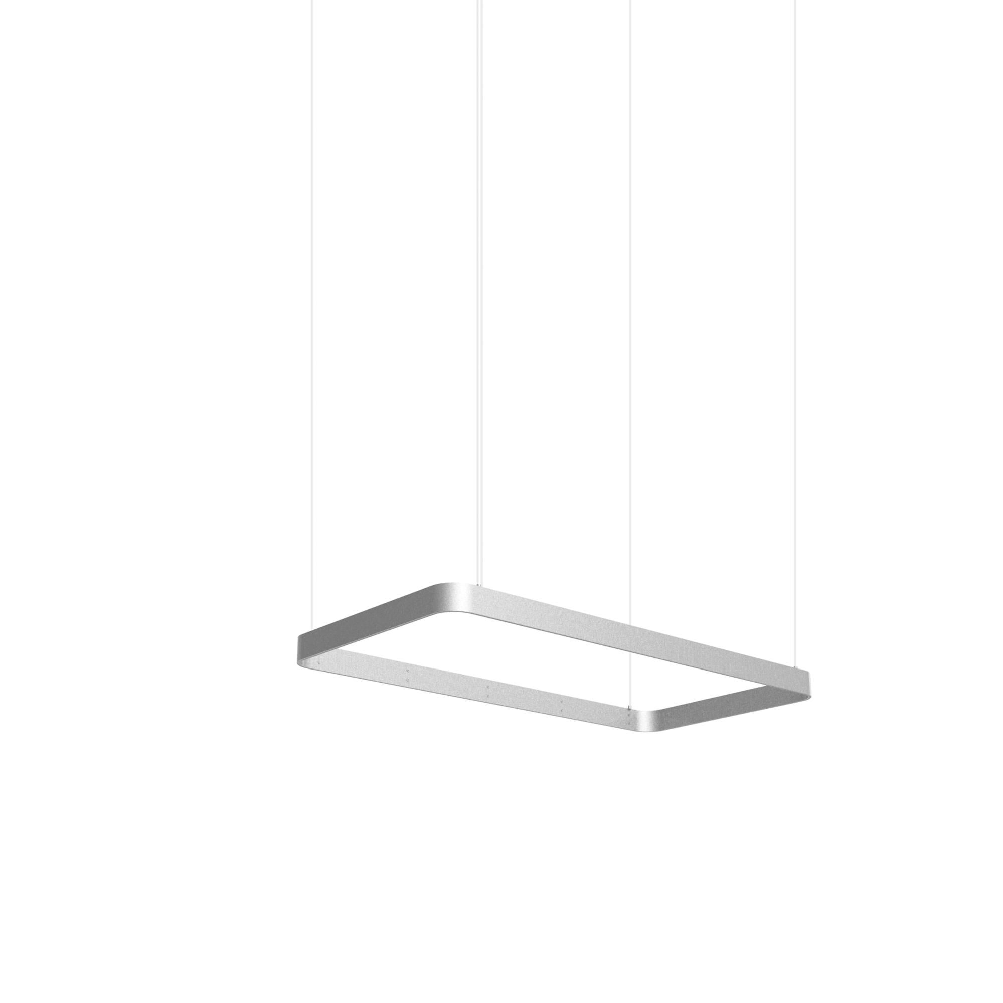 Lampada a sospensione Eden Rectangle 100 Gold Aluminum di JSPR in vendita 1