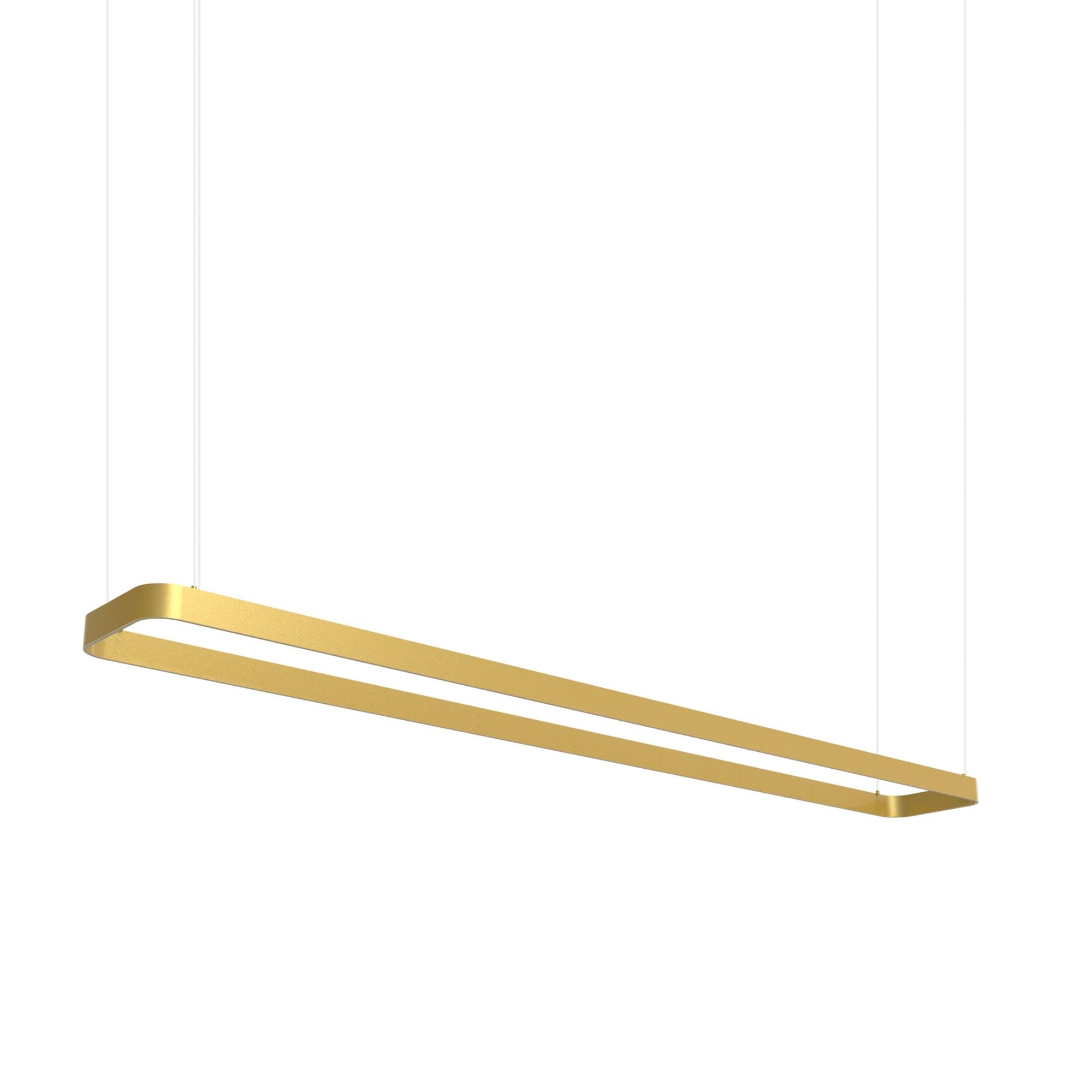 Lampada a sospensione in alluminio Eden Rectangle 200 Silver di JSPR in vendita 2