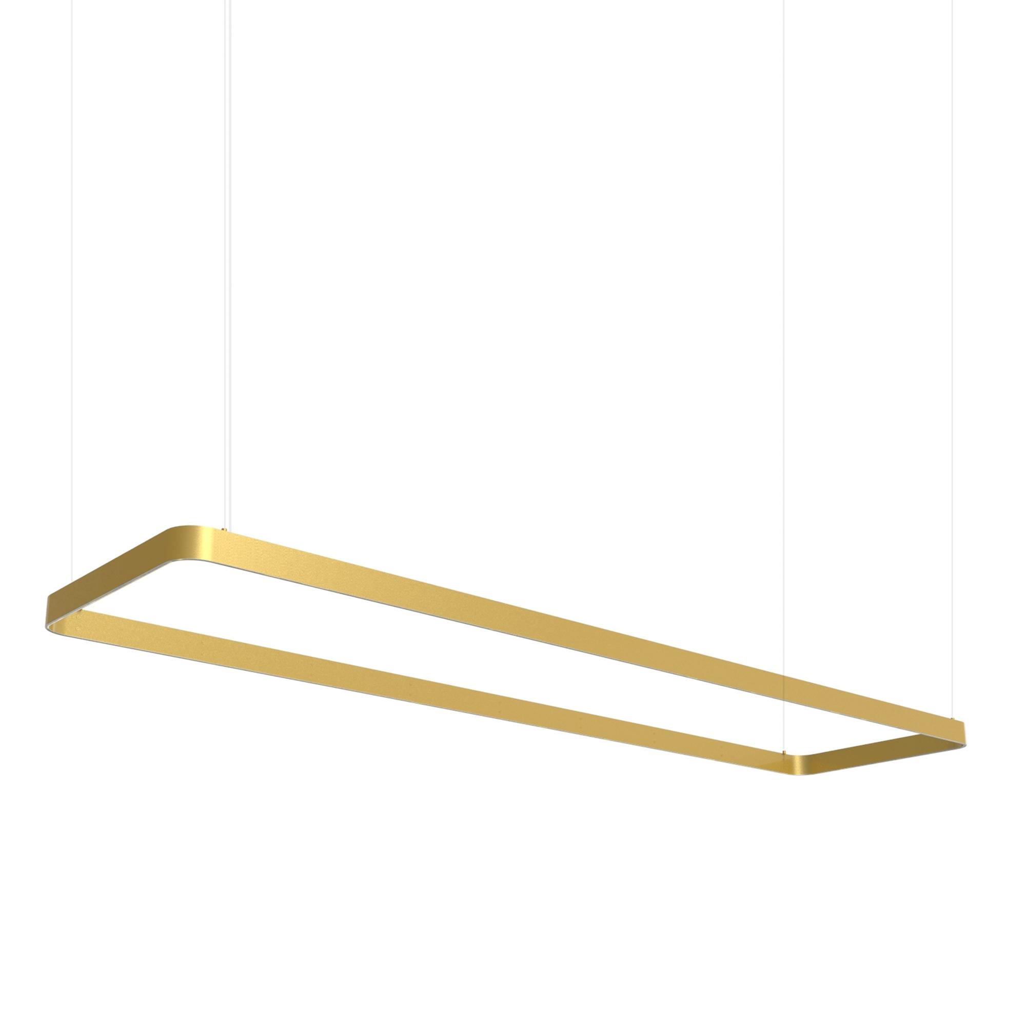 Lampada a sospensione in alluminio Eden Rectangle 200 Silver di JSPR in vendita 4