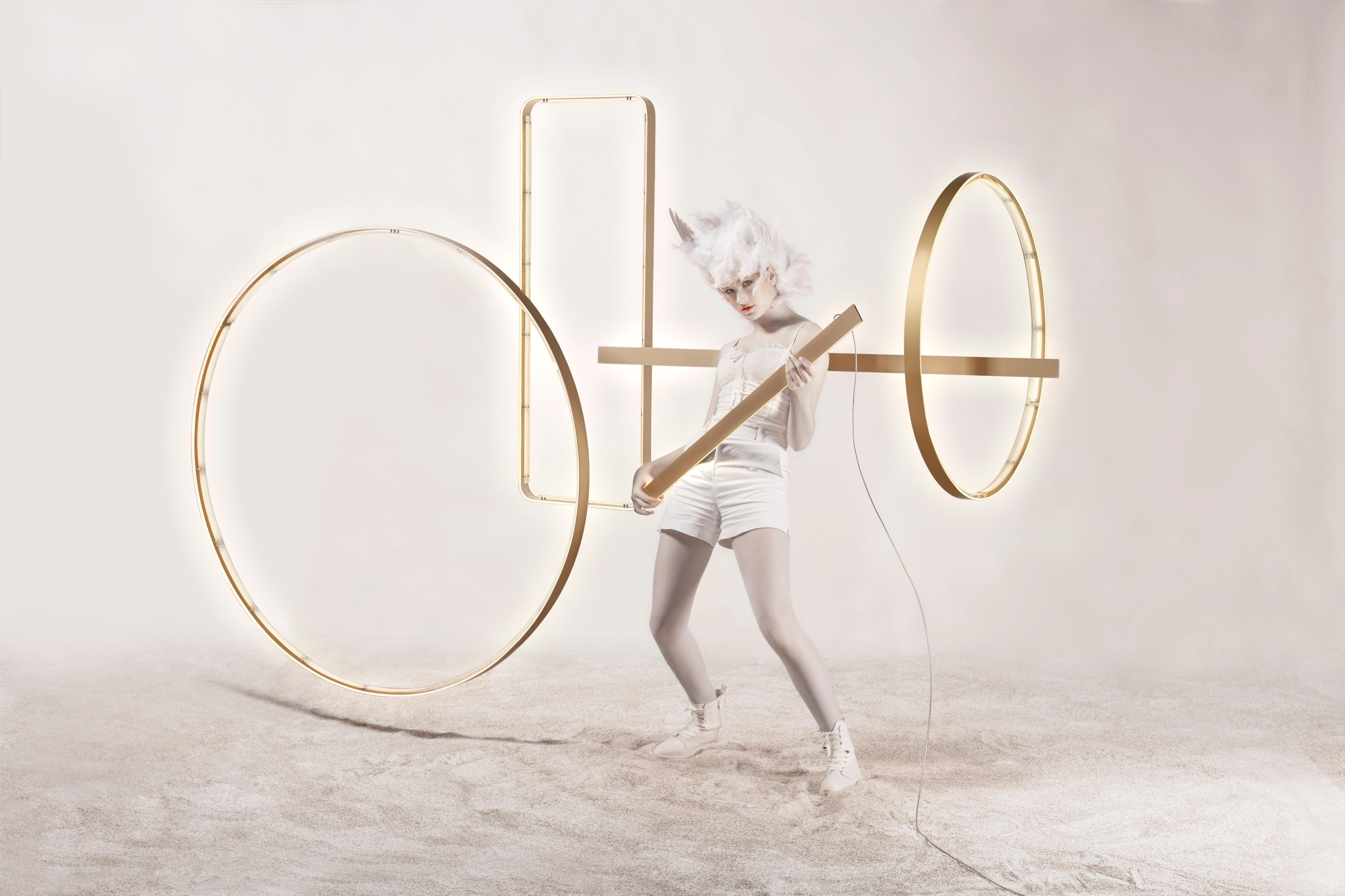 Lampada a sospensione in alluminio Eden Rectangle 200 Silver di JSPR In condizioni Nuovo in vendita a Geneve, CH