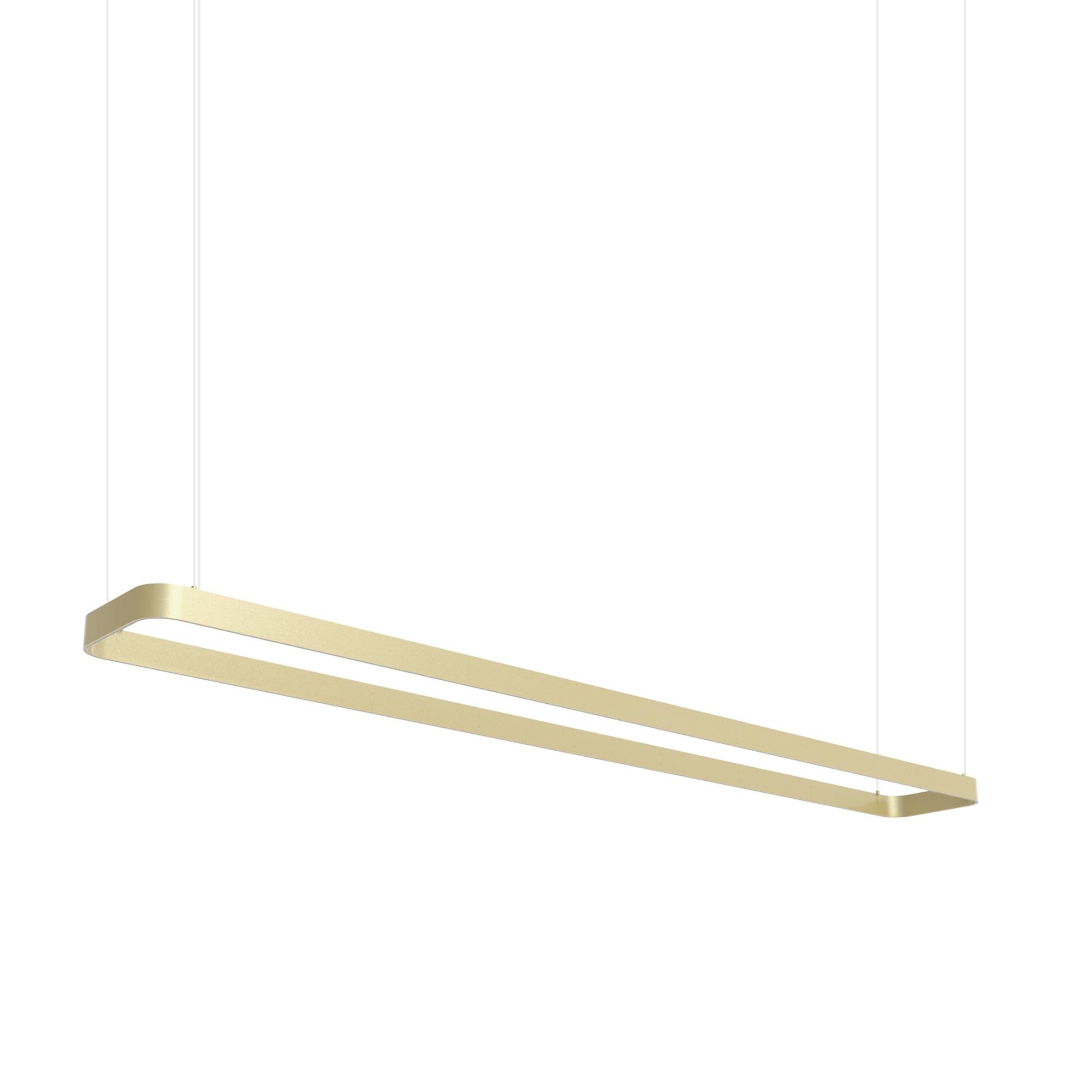Lampada a sospensione in alluminio Eden Rectangle 200 Silver di JSPR in vendita 1