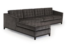 Eden Sectional Loose Seat and Back Cushions, Pull Tufting