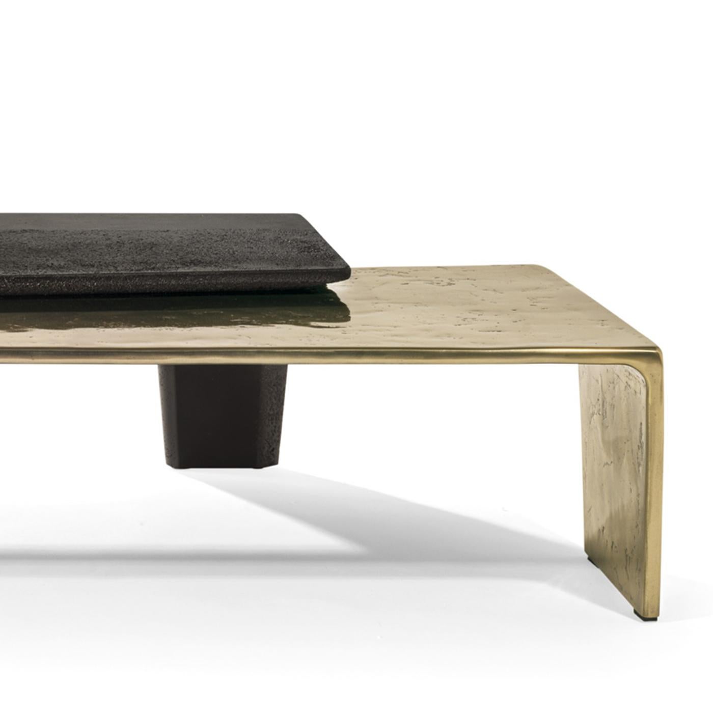 Blackened Edena Coffee Table For Sale
