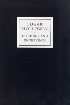 Folio of 6 signed etchings and engravings by Edgar Holloway