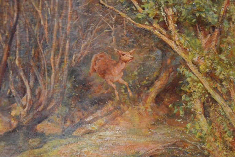 Children of the New Forest - Very Large Royal Academy Oil Painting, 1901  For Sale 4