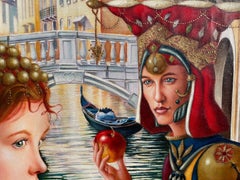 Edgar Barrios ** Adomeitis Temptation **Original Oil On Canvas