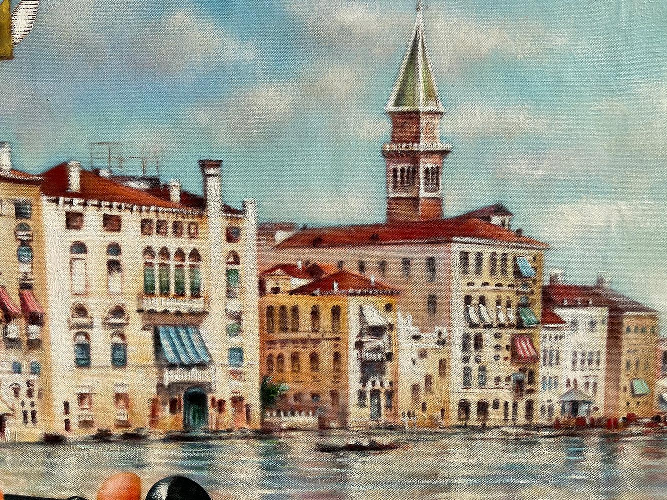 Edgar Barrios ** Bohemian Venice II **Original Oil On Canvas 1