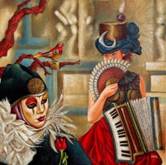 Edgar Barrios ** Fly-Fly **Original Oil On Canvas