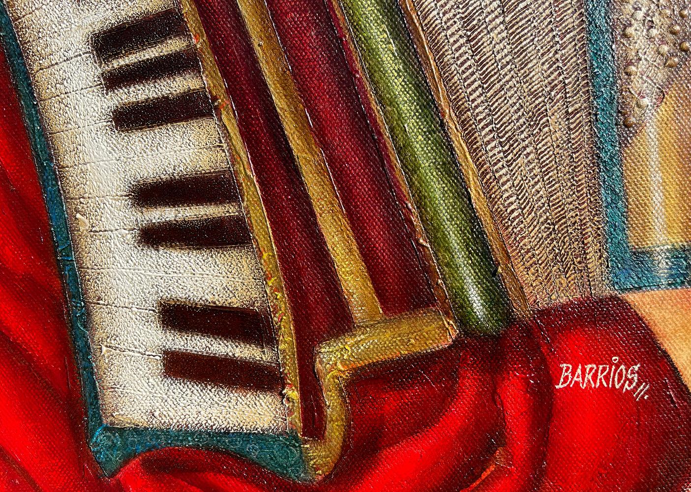 Edgar Barrios ** Fly-Fly **Original Oil On Canvas For Sale 2