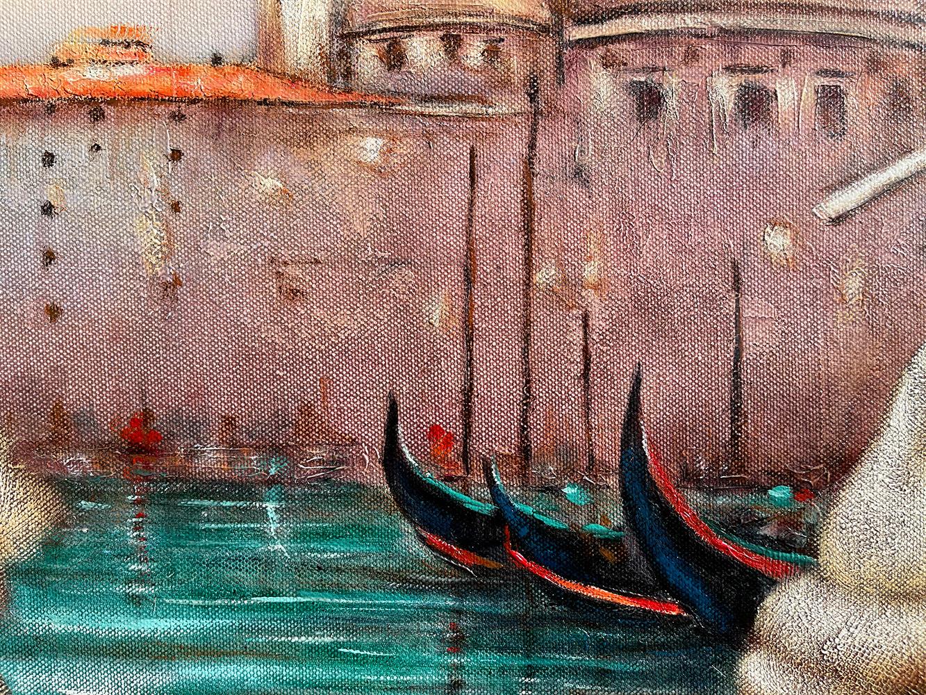 Edgar Barrios ** Venezia Languid ** Original Oil On Canvas 5