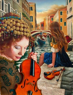 Exquisite original oil on canvas by Edgar Barrios